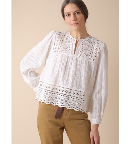 BLUSA ROMÁNTICA CON... 2
