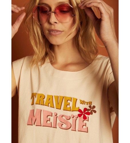 Camiseta print retro