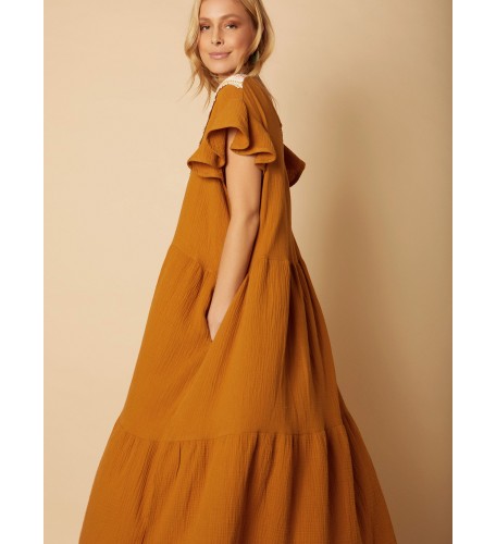 Vestido bambula algodón 2