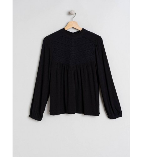 BLUSA PLUMETI PUNTILLAS
