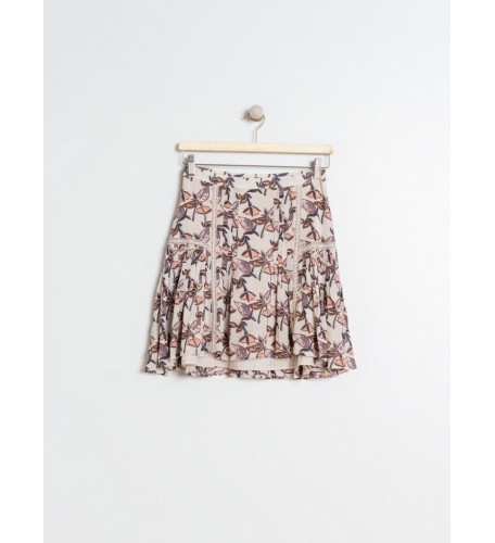 FALDA EN GEORGETTE