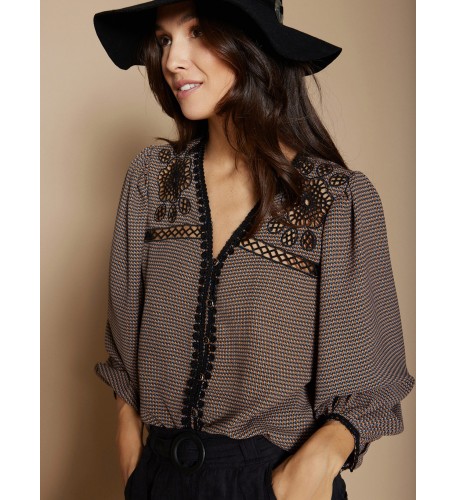 Blusa estampada