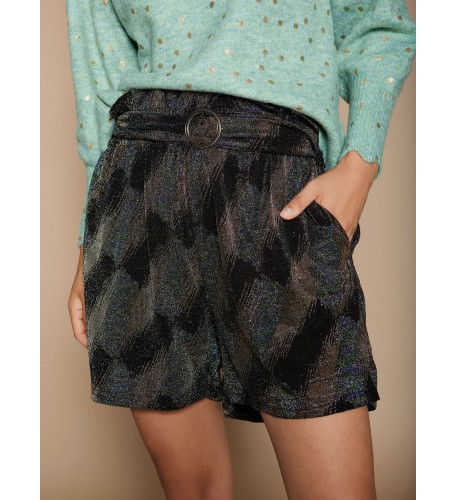 Pantalon brillante