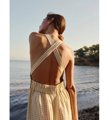 VESTIDO MIDI TIRANTE