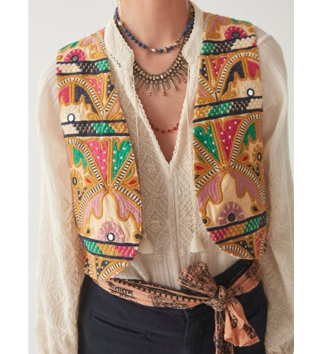 Chaleco Campos de oro