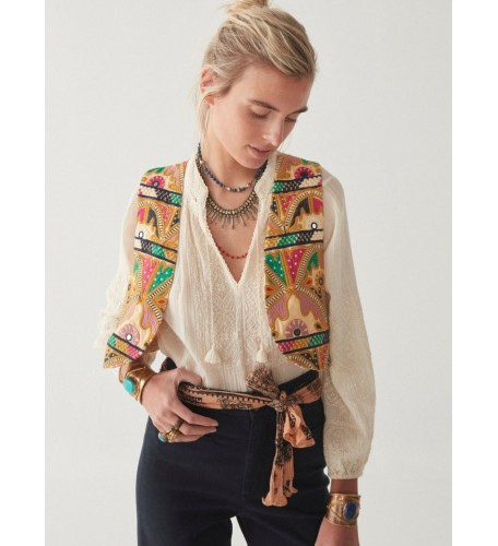 Chaleco Campos de oro 2