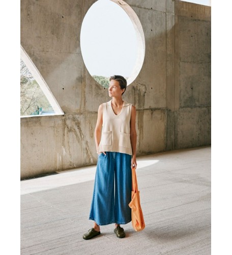 PANTALÓN DENIM LAVADO