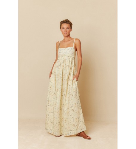 VESTIDO VOILE DE ALGODÓN