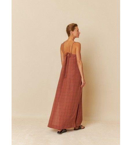 VESTIDO MIDI TIRANTE