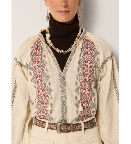 Blusa Virginia - Danubio Crudo
