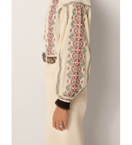 Blusa Virginia - Danubio Crudo 2