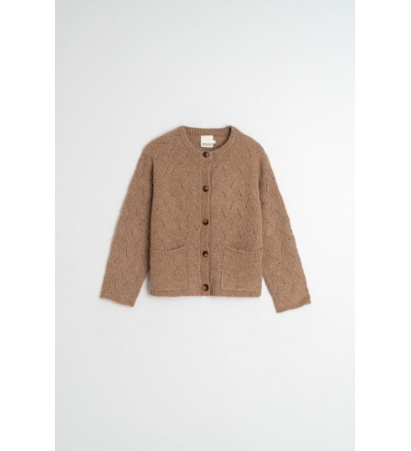 CHAQUETA PUNTO FANTASÍA