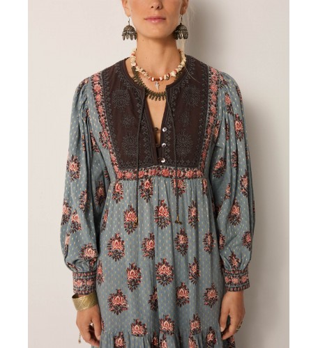 Vestido Allegra - Niebla... 2