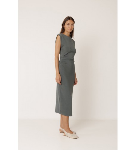 VESTIDO AJUSTADO PLIEGUES