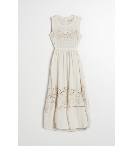 VESTIDO DETALLE BORDADO