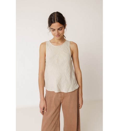 TOP CORTO LINO