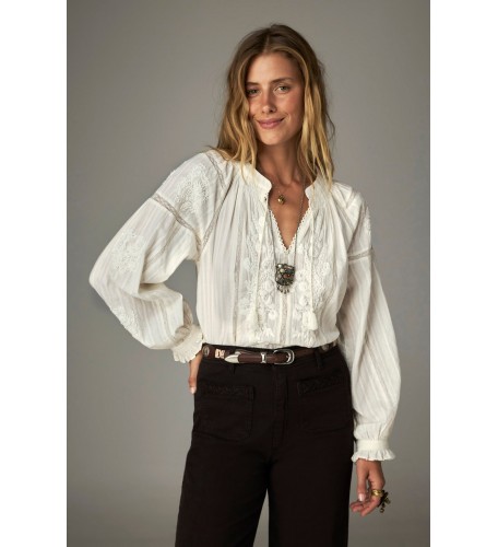 Blusa Bettina Blanquecino