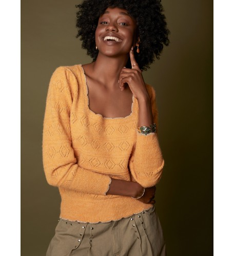 SWEATER CUELLO CUADRADO